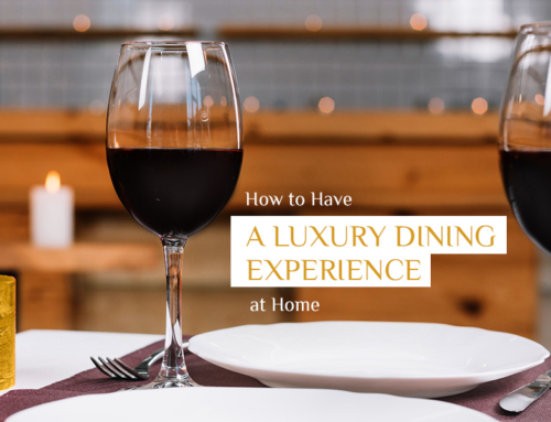 RESTAURANT EXPERIENCE AT HOME – 3 COURSES ONLY €30 PER PERSON